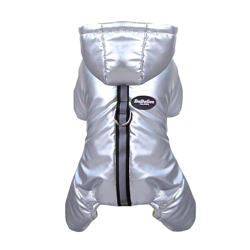 Izefia Abrigo de Perro Chaqueta A Prueba de Viento Clima Frío Pantalones de Cuatro Piernas Ropa Gruesa…