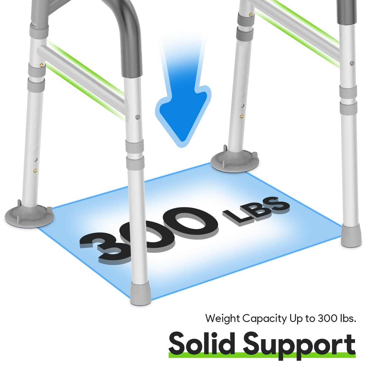 Delog Toilet Safety Rail - Secure & Adjustable -5 Delog Toilet Safety Rail - Secure & Adjustable -5