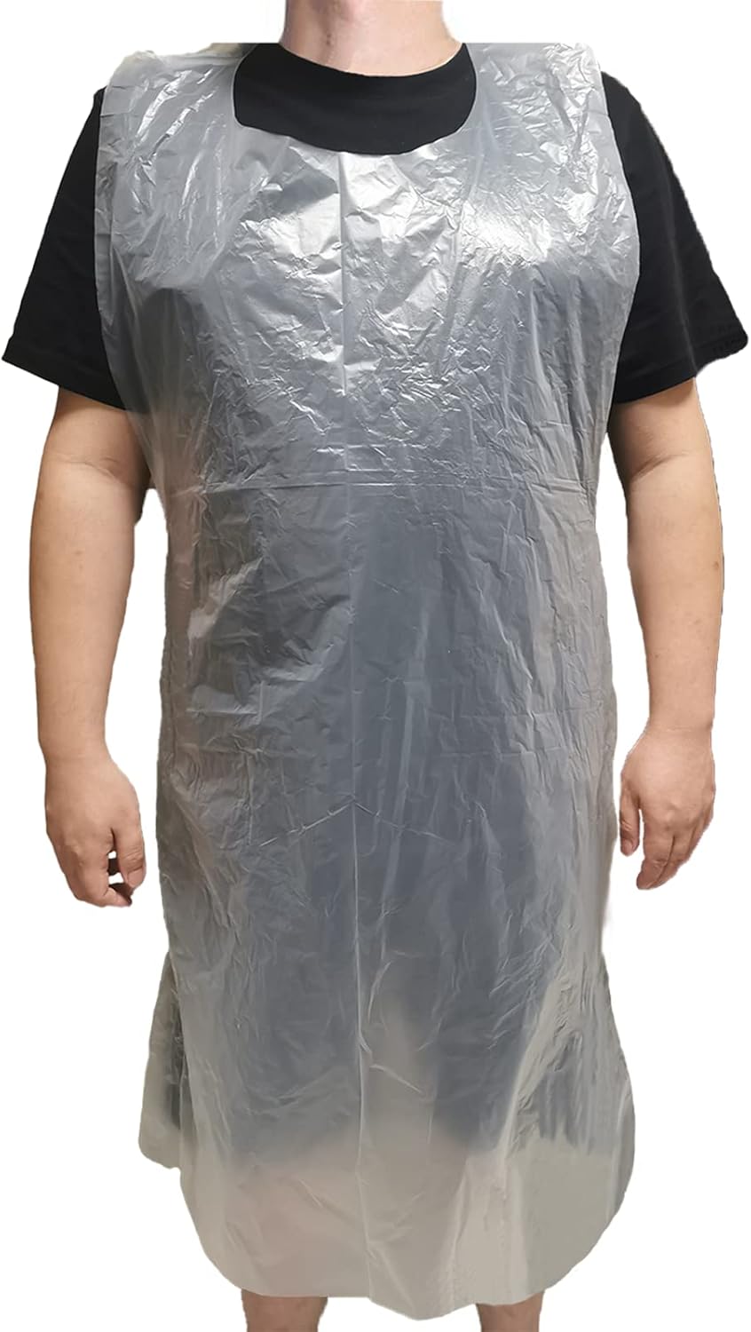 YouLain Thicken, Widen and Lengthen Disposable Aprons, Painting Aprons for Adults