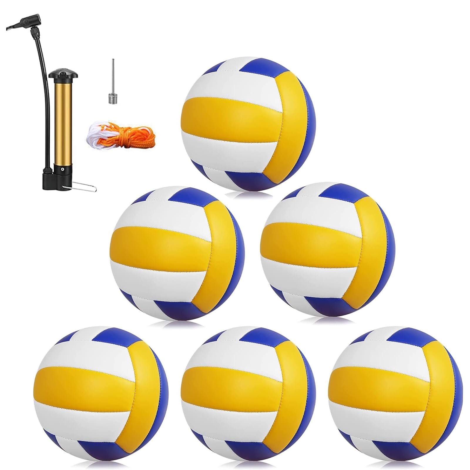 Magicorange 6-Pack Volleyballs