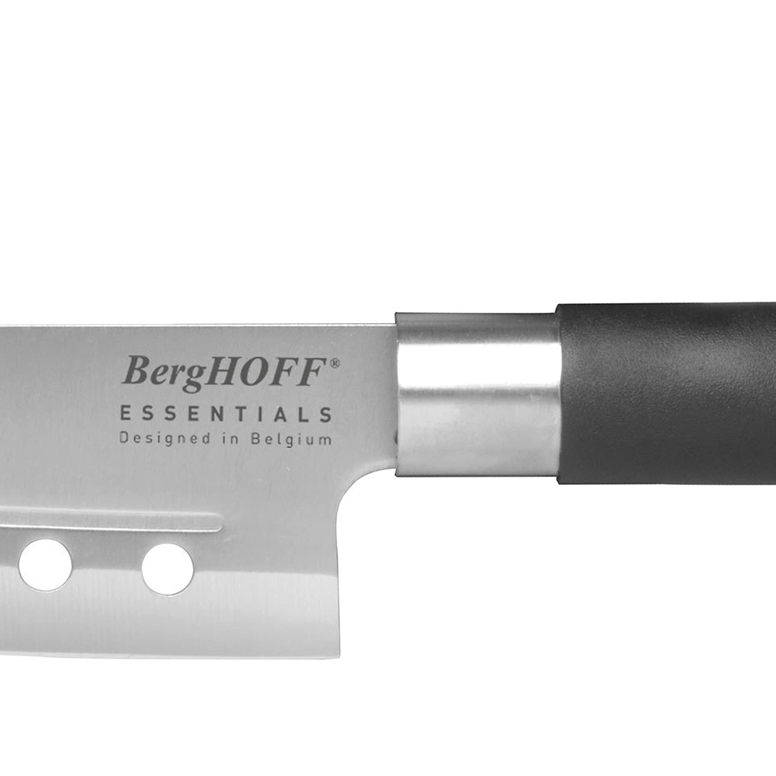 Berghoff 1301079 Cuchillo Santoku 18 cm agujeros, acero inox