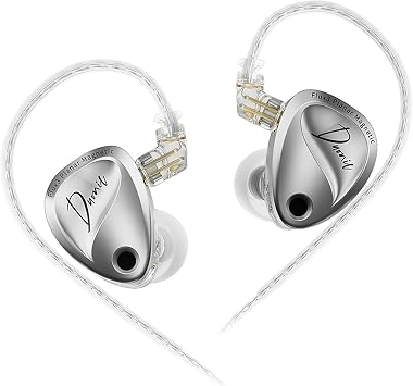 Linsoul KZ Duonic Hybrid High End HiFi Over Ear Headphones