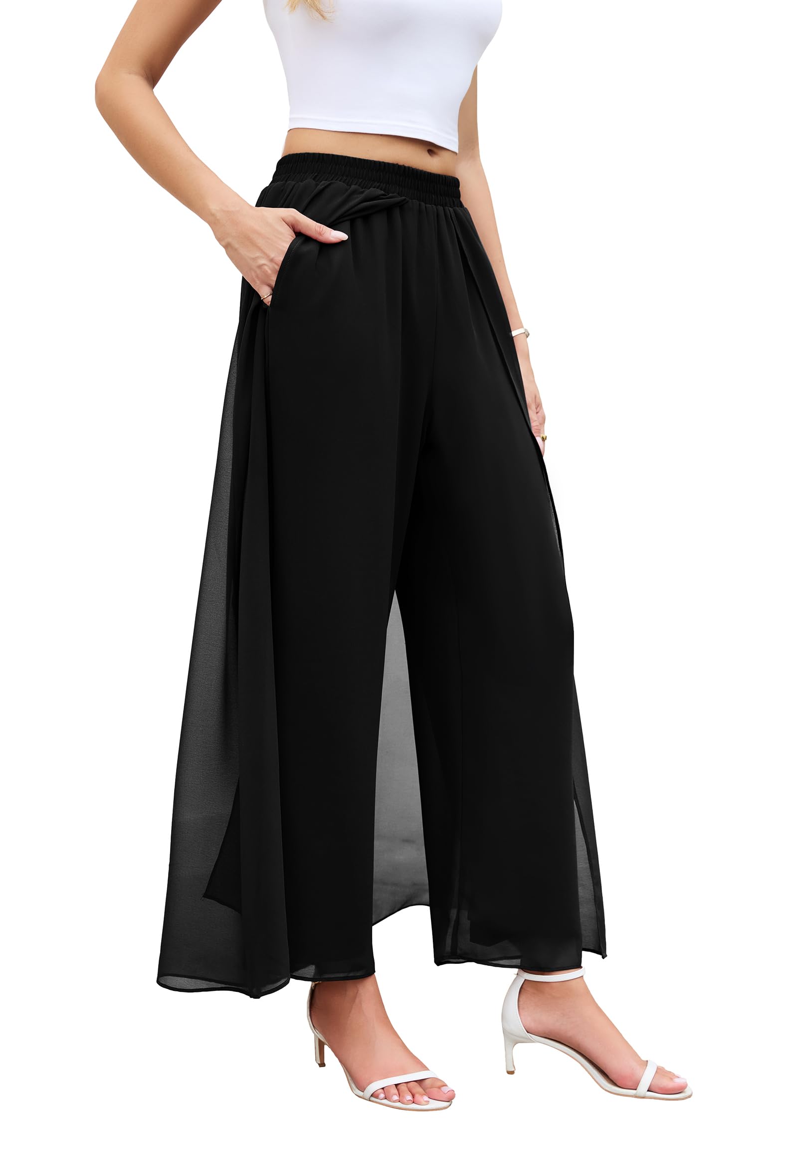 WANGZHI Wide Leg Elegant
