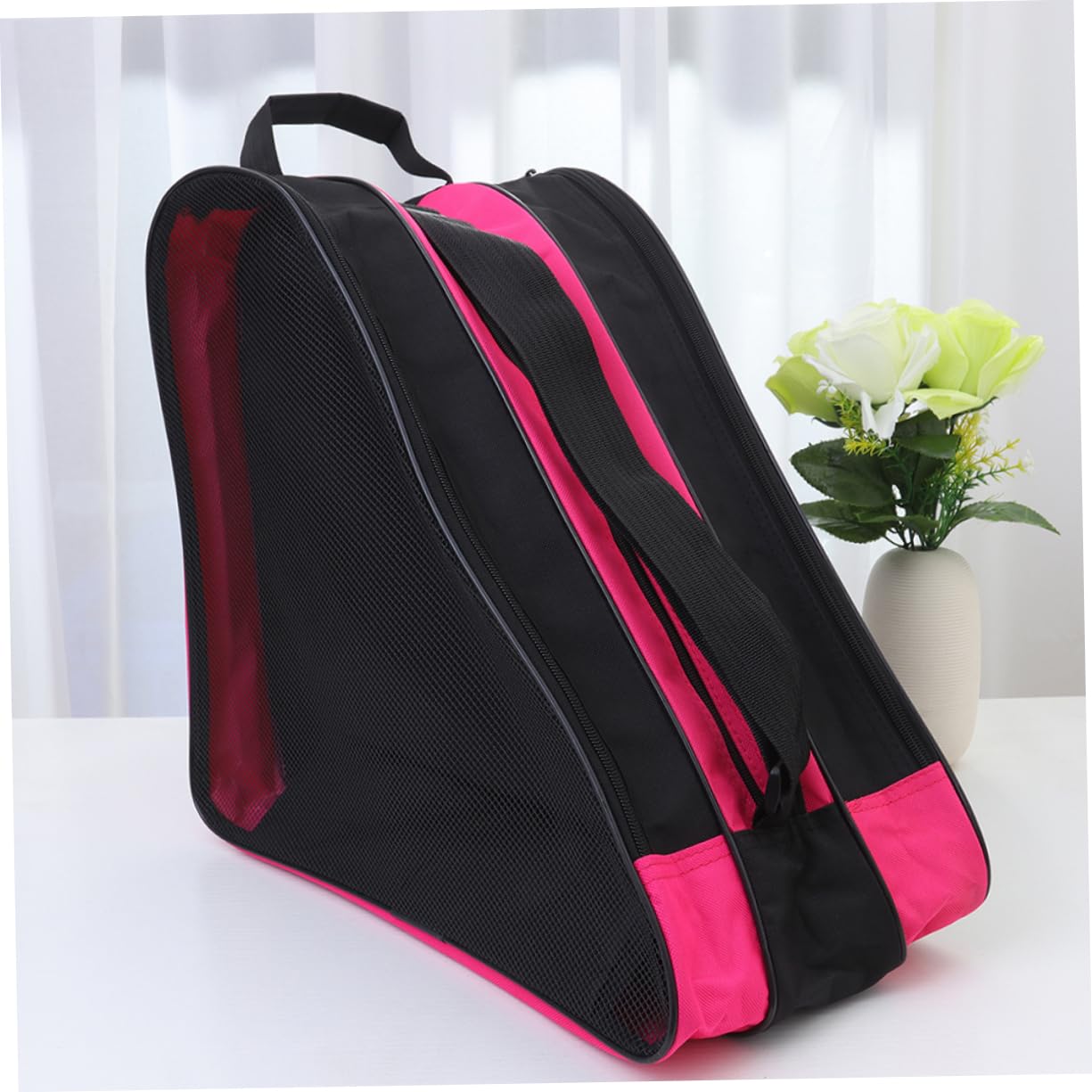 UPKOCH Borsa Porta Pattini Per Adulti E Per Trasportare Pattini Da Ghiaccio Per Ragazzi Per Scarpe Da Skate Per Porta Pattini Portatile In Tessuto