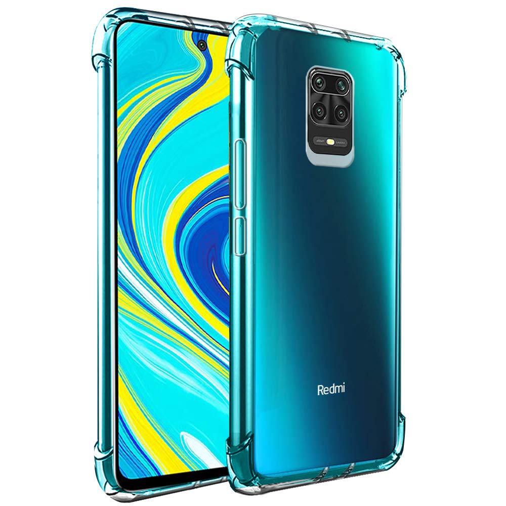 TheGiftKart Transparent Crystal Clear Back Cover Case for Poco M2 Pro/Redmi Note 9 Pro/Pro Max | Shockproof Soft TPU Case | Cushioned Edges for Ultimate Protection Back Cover (TPU, Transparent)