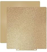 CCTREE PEI Spring Steel Flex Plate for Ankermake M5,250 x 250MM PEI Sheet, Double-Sided Smooth/Te...