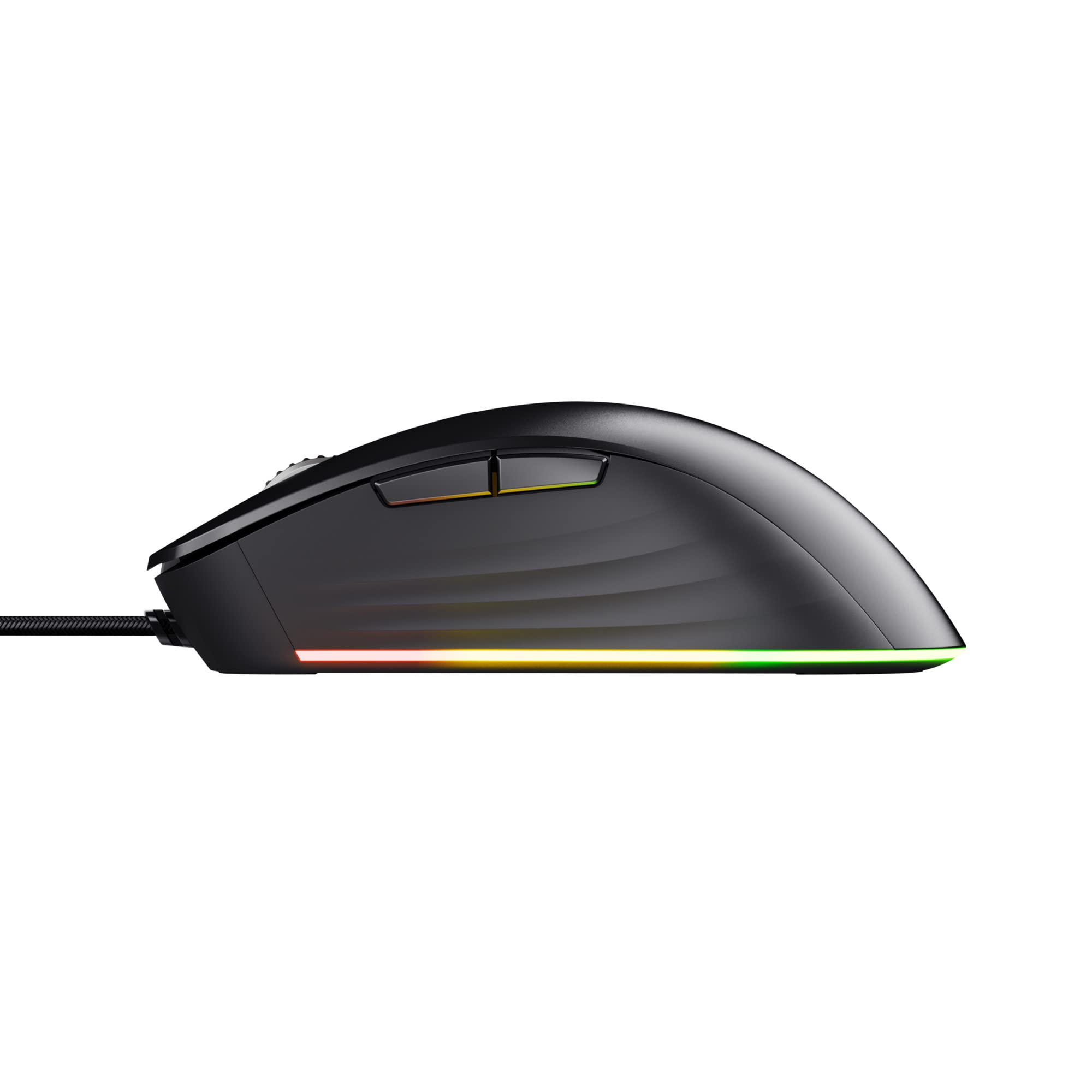 GXTrust Ybar+ Souris Gamer Haute Performance, 25600 PPP, Noir