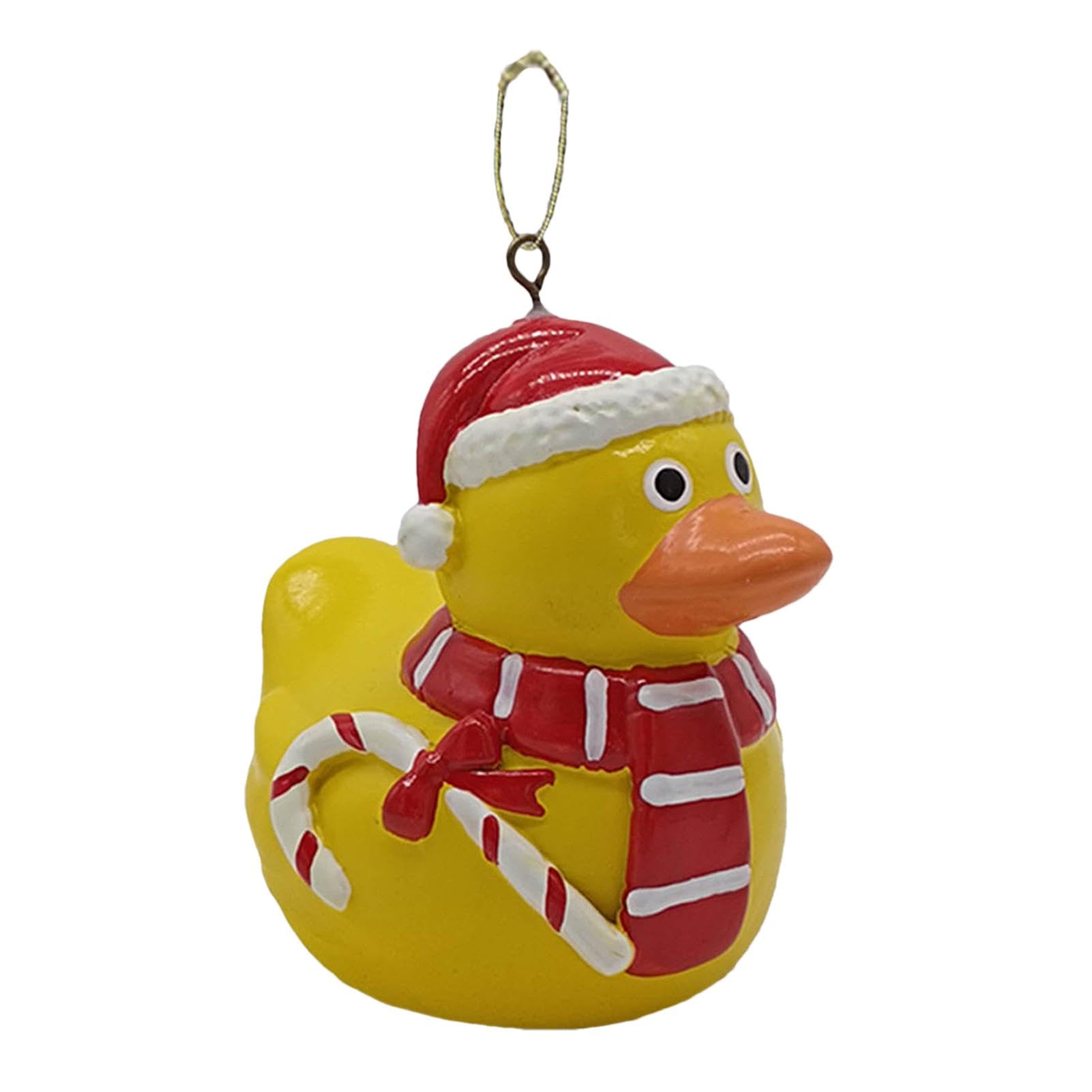 Décoration De Noël En Forme De Canard Amusant Pour Sapin De Noël - Décoration De Noël En Bateau - Ponton - Décoration à Suspendre Pour La Maison Et Les Fêtes De Fin