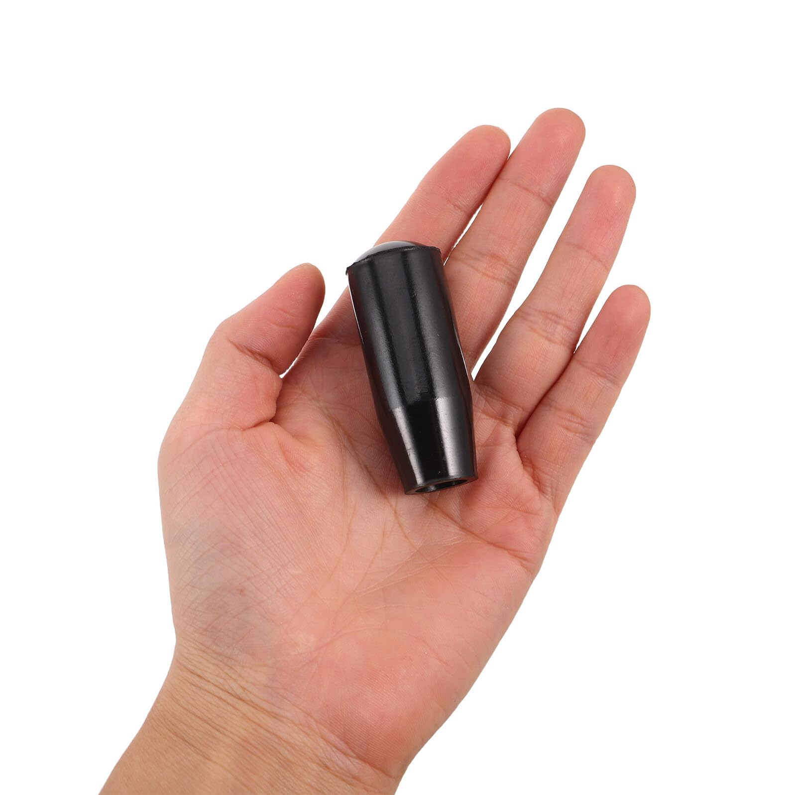WHAMVOX 2 unidades de 2 tiradores de chimenea de plástico resistente al calor de 8 mm antideslizantes cubiertas para tiradores de puerta de horno piezas de repuesto para chimenea y accesorios de — view 4