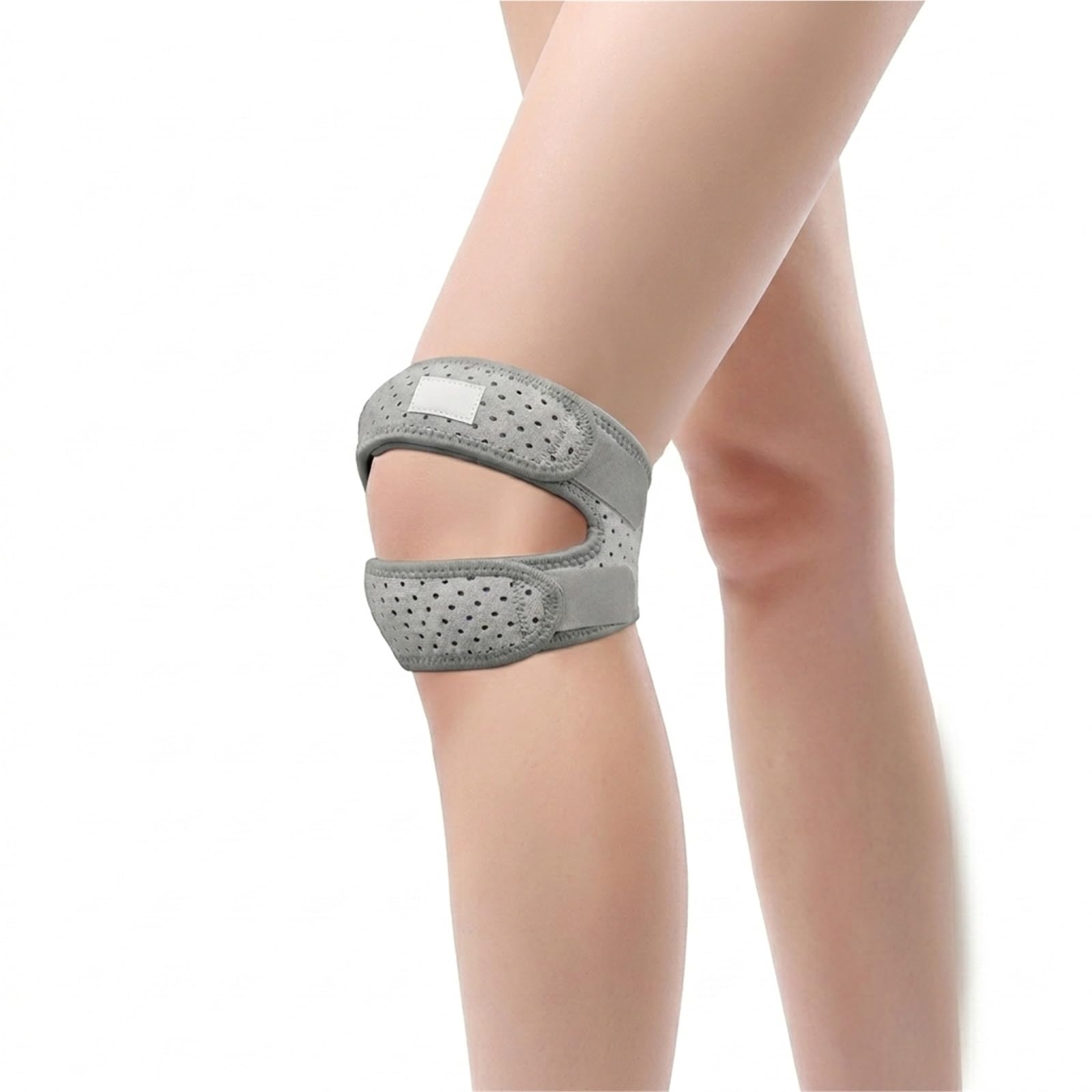 Fascia per ginocchio regolabile per la corsa, tutore per ginocchio a doppia compressione per lesioni al menisco, sollievo da lesioni al legamento crociato anteriore e artrite, supporto per ginocc