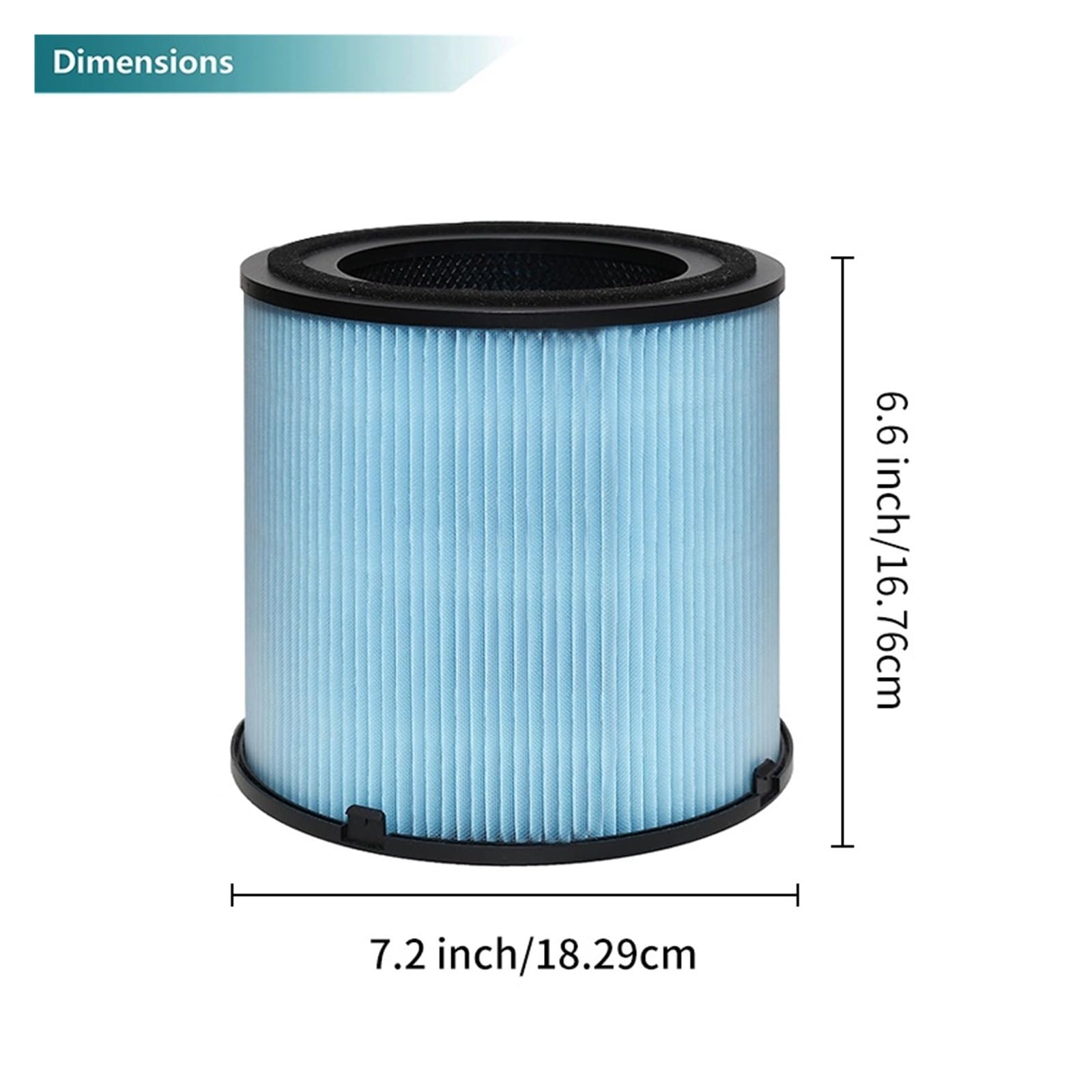 Reemplazo De Filtro Compatible Con Purificador De Aire Número De Pieza