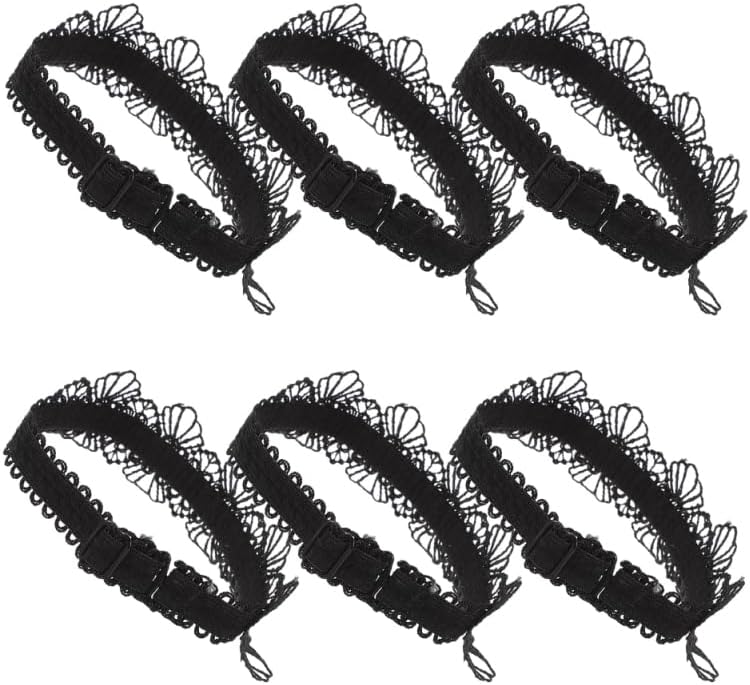 3pair Lace Detachable Shoe Straps for High Heels - Elastic Bands Ankle Straps Prevent Loose High Heel Shoes Lace Design