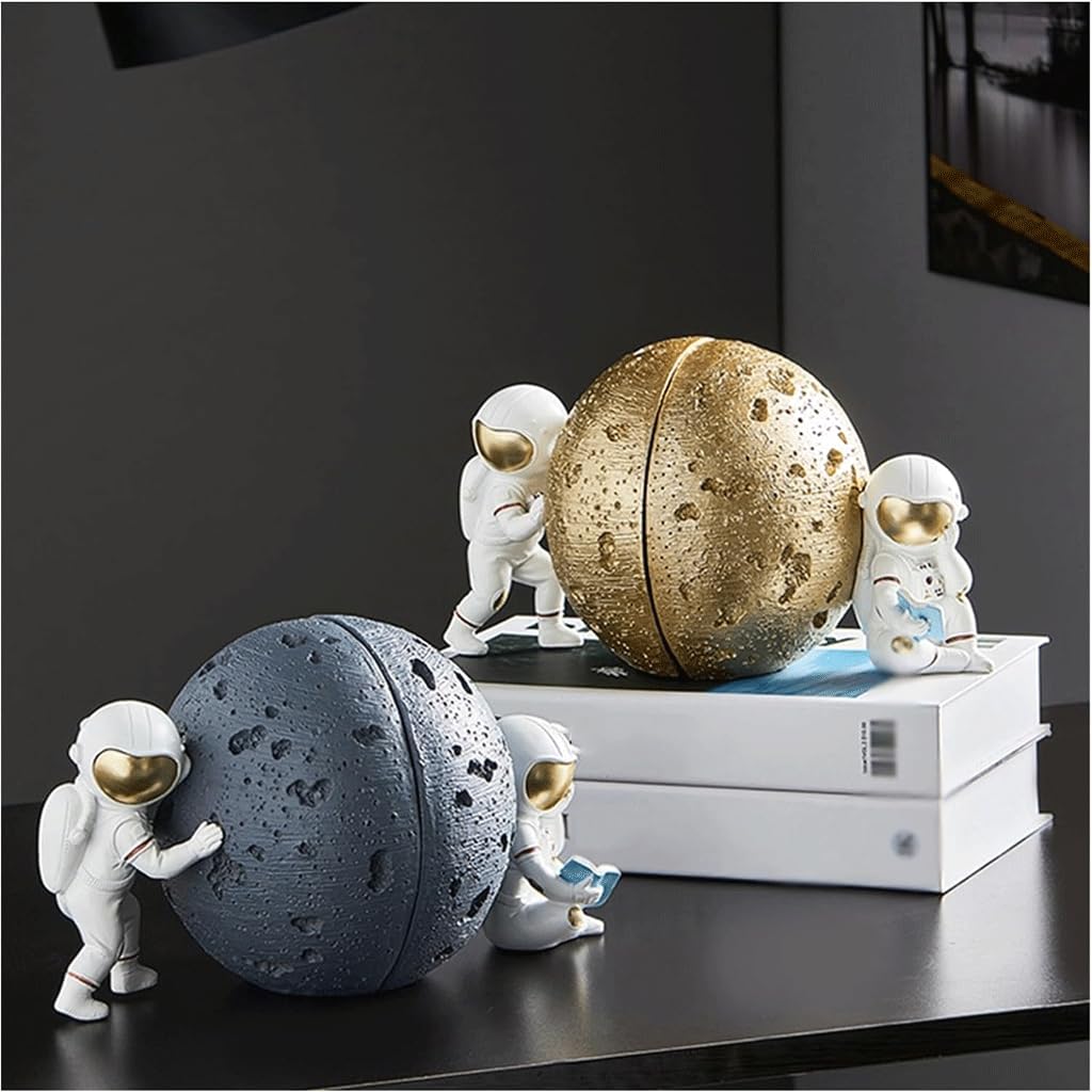Soporte de Libros Creativo para Astronauta, Almacenamiento de Escritorio para libreros, Regalos para el Día del Maestro, decoración de Soporte para Libros