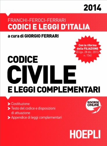 Codice civile e leggi complementari Codice civile e leggi complementari