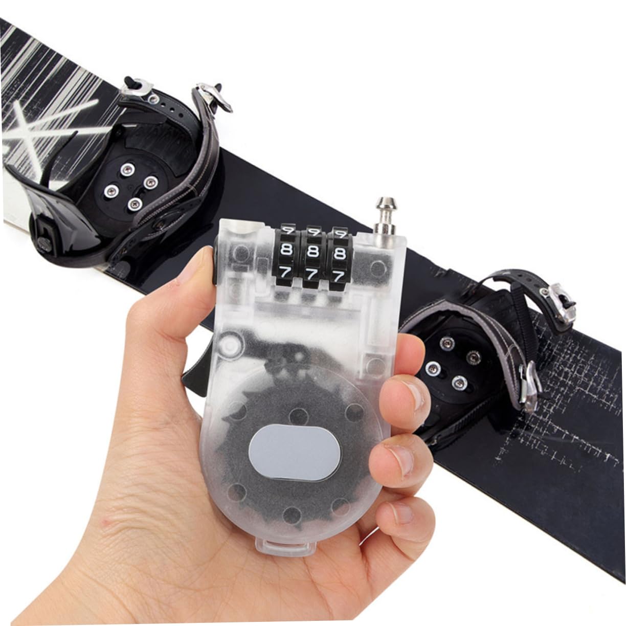 POPETPOP 9 Pcs Antivol Serrure De Sécurité Serrure De Sécurité Serrure De Ski Serrure De Vélo Serrure De Vélo Serrures De Serrure À Combinaison Antivol Serrure De Planche Serrure De
