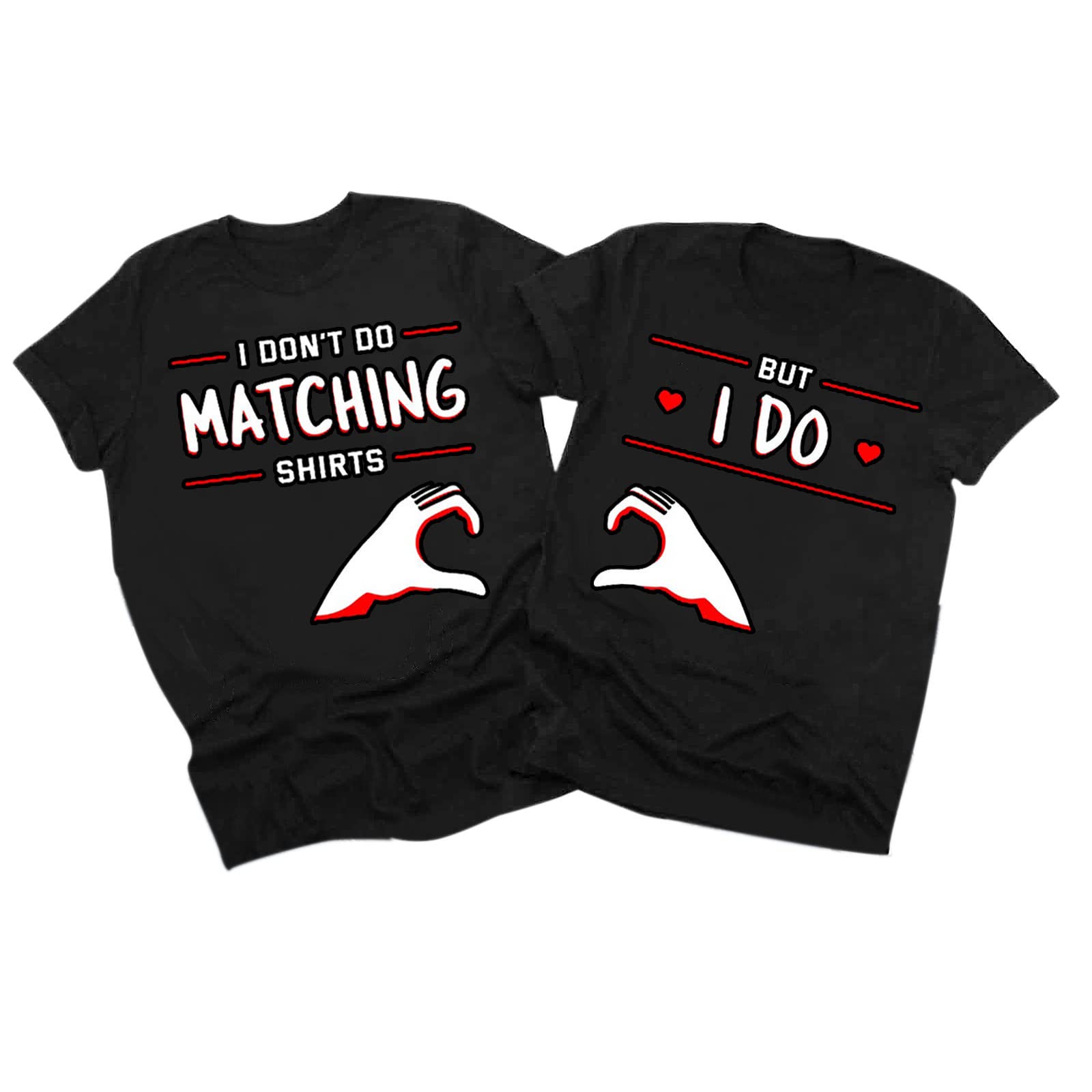 Cokbyavla Men's 14Black His And Hers Tshirt Couple,Couple Valentine's Day Pajamas Matching His And Her Valentines Day Shirts Couples Valentine's Day Sweaters Valentine's Day Hoodie Fun(,,Xl)