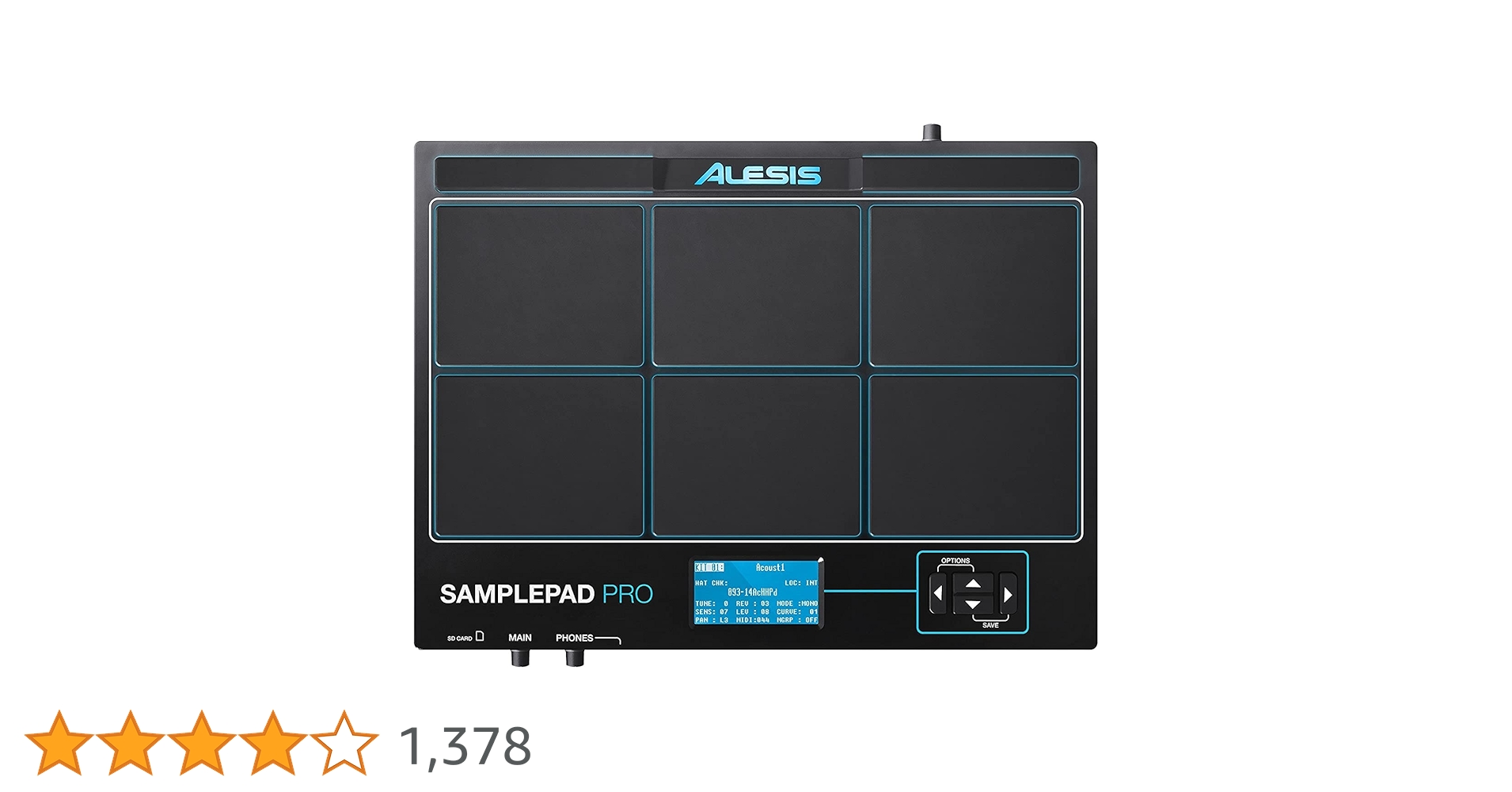 DJ機材 Alesis SAMPLEPAD PRO Alesis SamplePad Pro Percussion Pad | Sweetwater