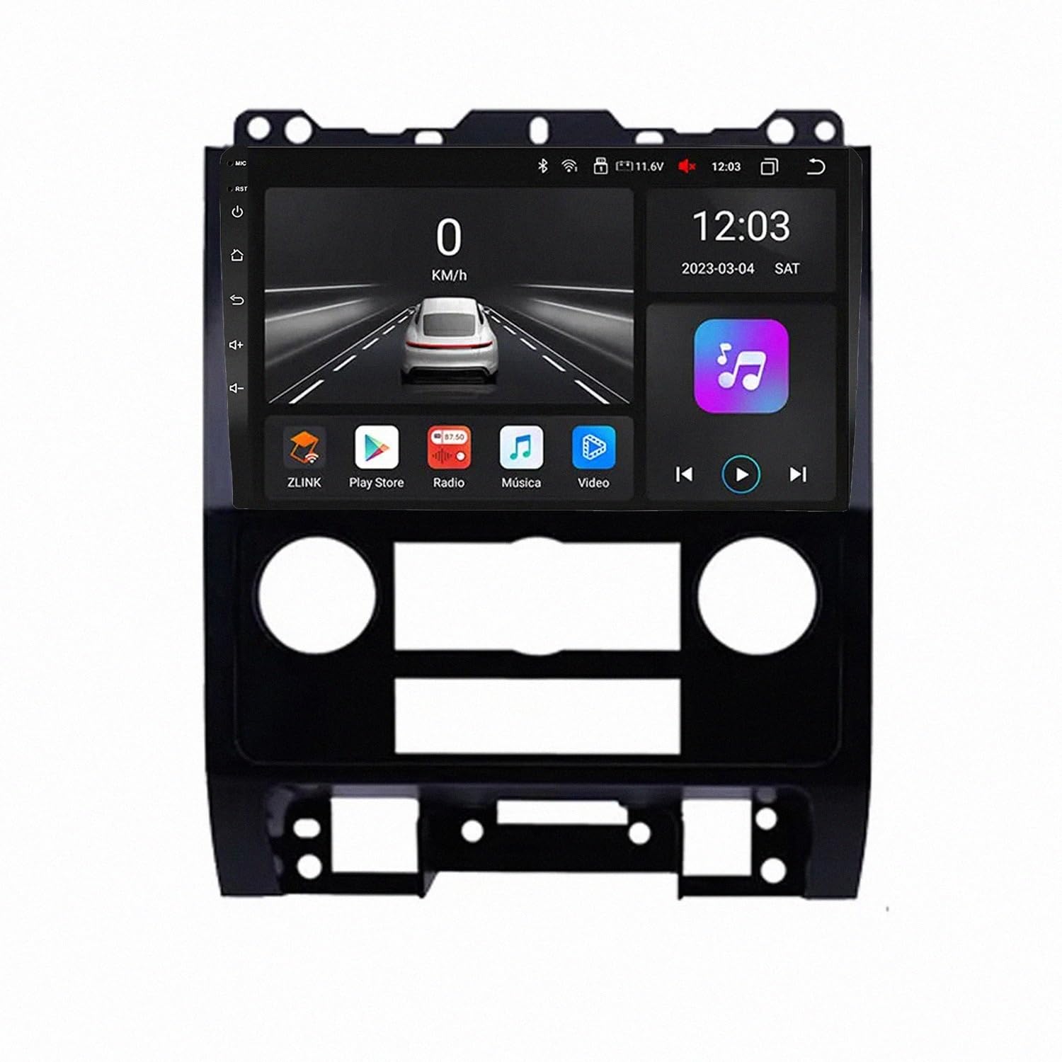 Radio Coche para Ford Escape 2007-2012 con Pantalla Incell Touchscreen y Mirror Link 4G+64G 8