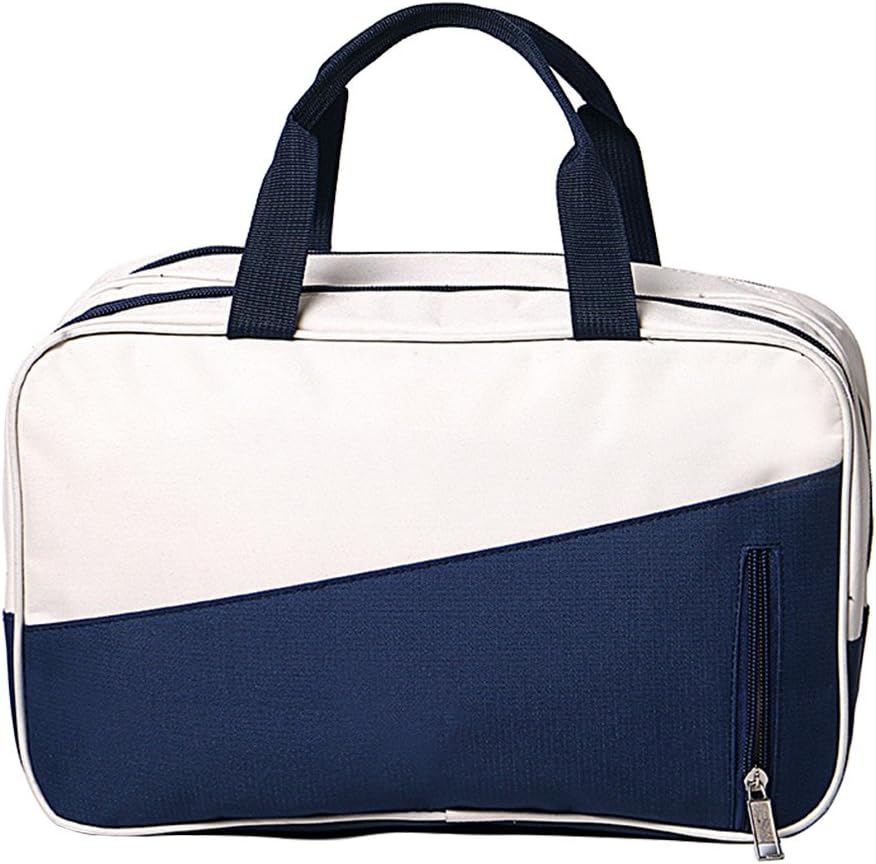Versatile Travel Cosmetic Bag - Wet and Dry Separation Sports Fitness Package, Waterproof Multi-Functional Oxford Cloth Storage Bag, Hanging Traveling Toiletry Bag Organizer and Storage (Navyblue)