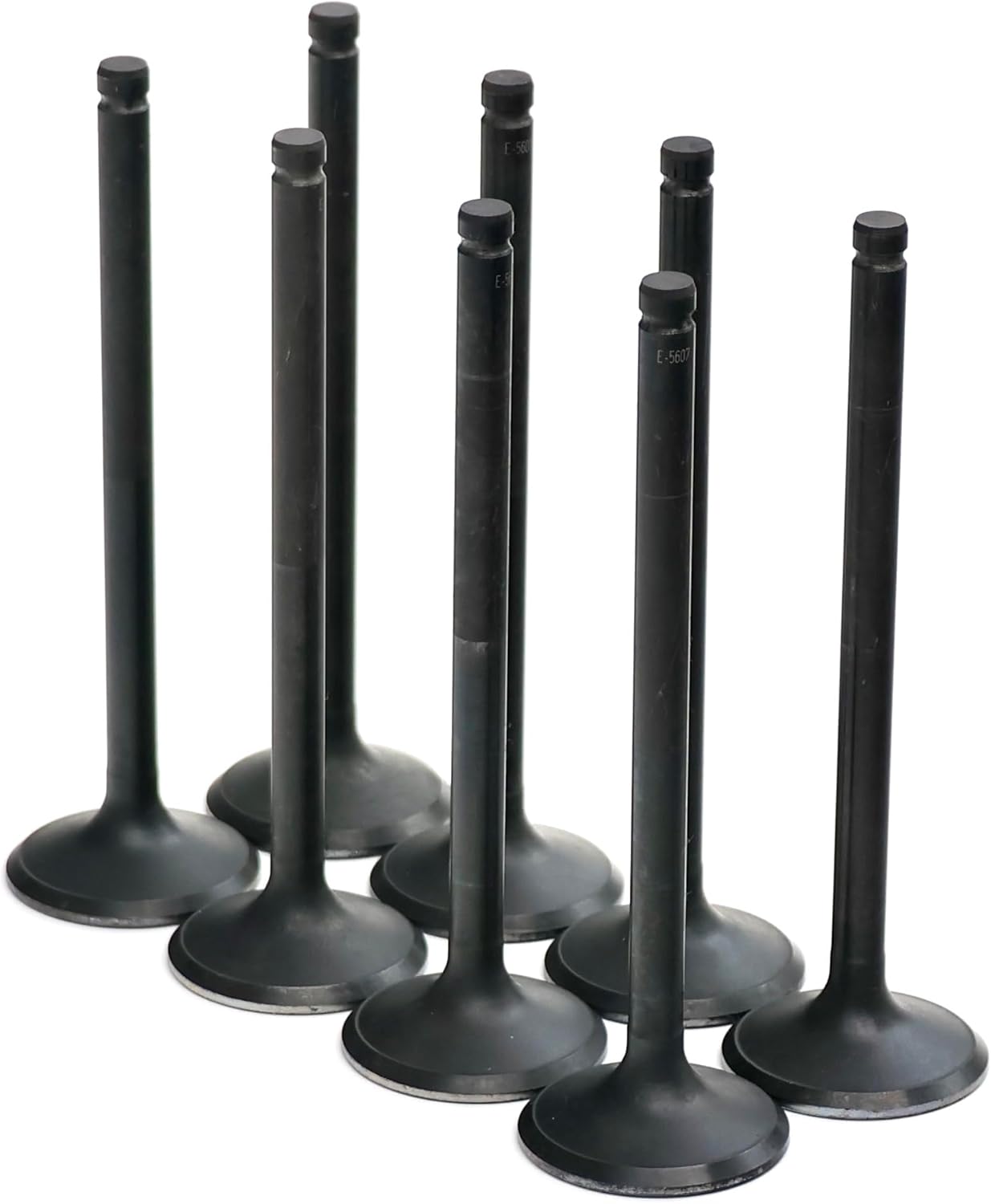 Michigan Motorsports Stock Replacement 1.555" Exhaust Valves | Fits 2014+ L83 L84 L82 L8B 5.3L Engines | Direct Fit OEM Replacement (8)