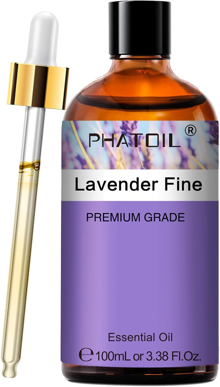 Lavender Fine Essential Oil for Diffuser Aromatherapy, Soap Candle Making