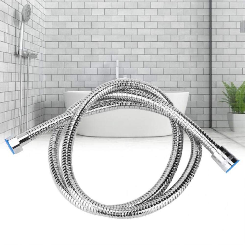 Flexible de douche G1/2 anti-fuite en acier inoxydable double boucle solide