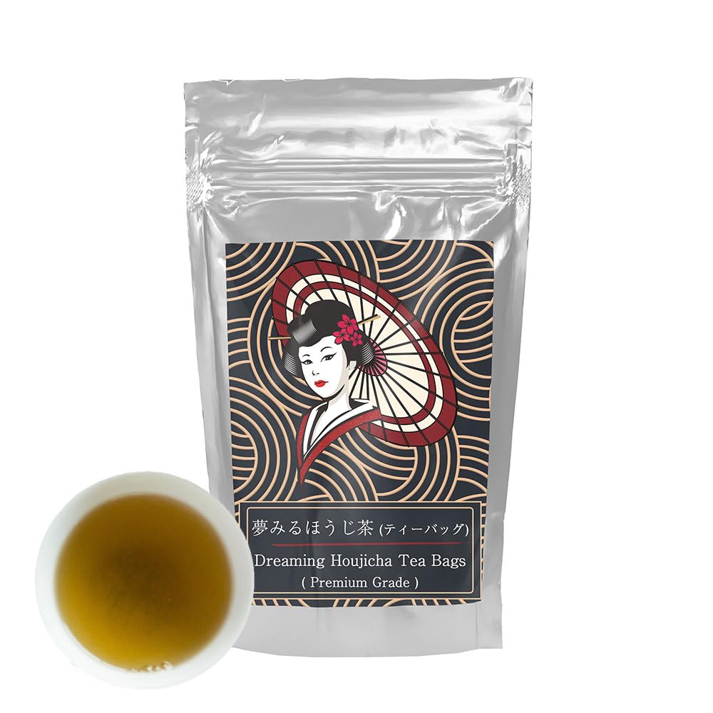 2g x 10000pcs Houjicha Hojicha Roasted Yame Green Tea Bags Made in Japan Souvenir Gift Zen Relax Mukoh