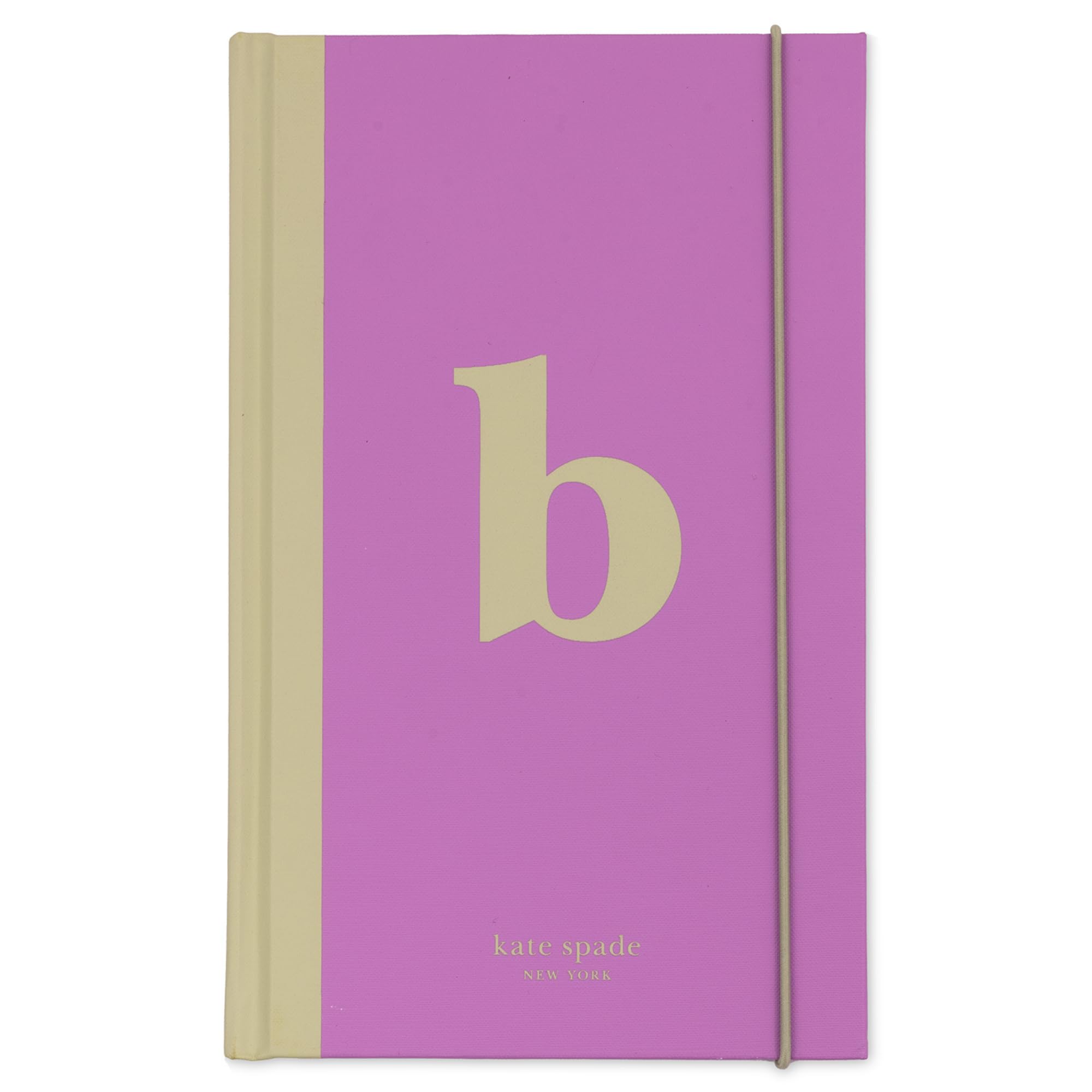 Kate Spade New York Just Mine Notebook Journal, Monogram Cloth Hardcover Journal, 8.25" x 5.25", Diary Includes 168 Lined Pages, (B) - Image 2