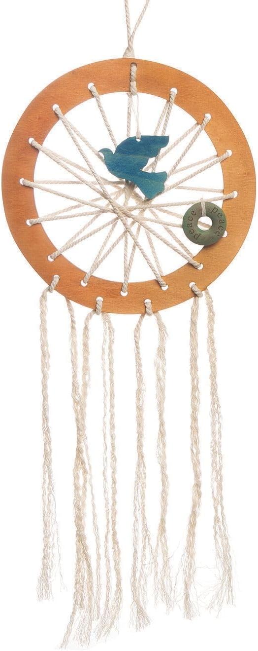 S&S Worldwide Round Wood Weaving Loom (Pack of 24)