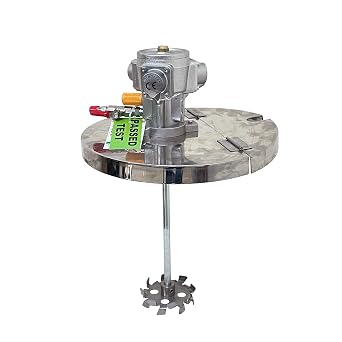 COSMOSTAR 5 Gallon Pneumatic Pail Agitator Paint Mixer | Drum Mixer | Pneumatic Bracket Mixer, Paint Stirring Machine Bracket Air Agitator Paint Mix Tool, Paint Agitator, Paint Mixing Machine