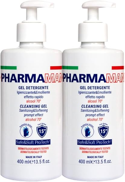 Pharmamani Kit 2 Pezzi Gel Igienizzante 400 ml