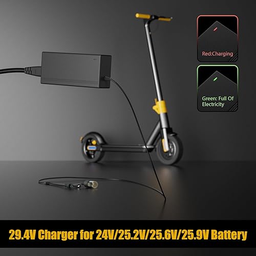 Miniatura 4 de Cargador de scooter de 24 V para scooter de movilidad, juguetes de montar y silla de ruedas  Solución universal 3 en 1 (2A)
