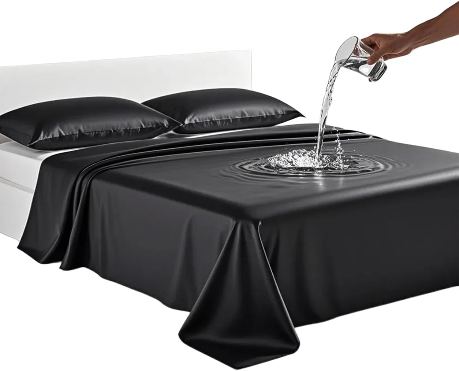 BDSM Toys,Sex Things for Couples Kinky,Sex Sheets Waterproof and Stain Proof,Sex Mat Waterproof and Stain Proof,BDSM Sex Toys for Bedroom,Sex things Sex equipment(Black