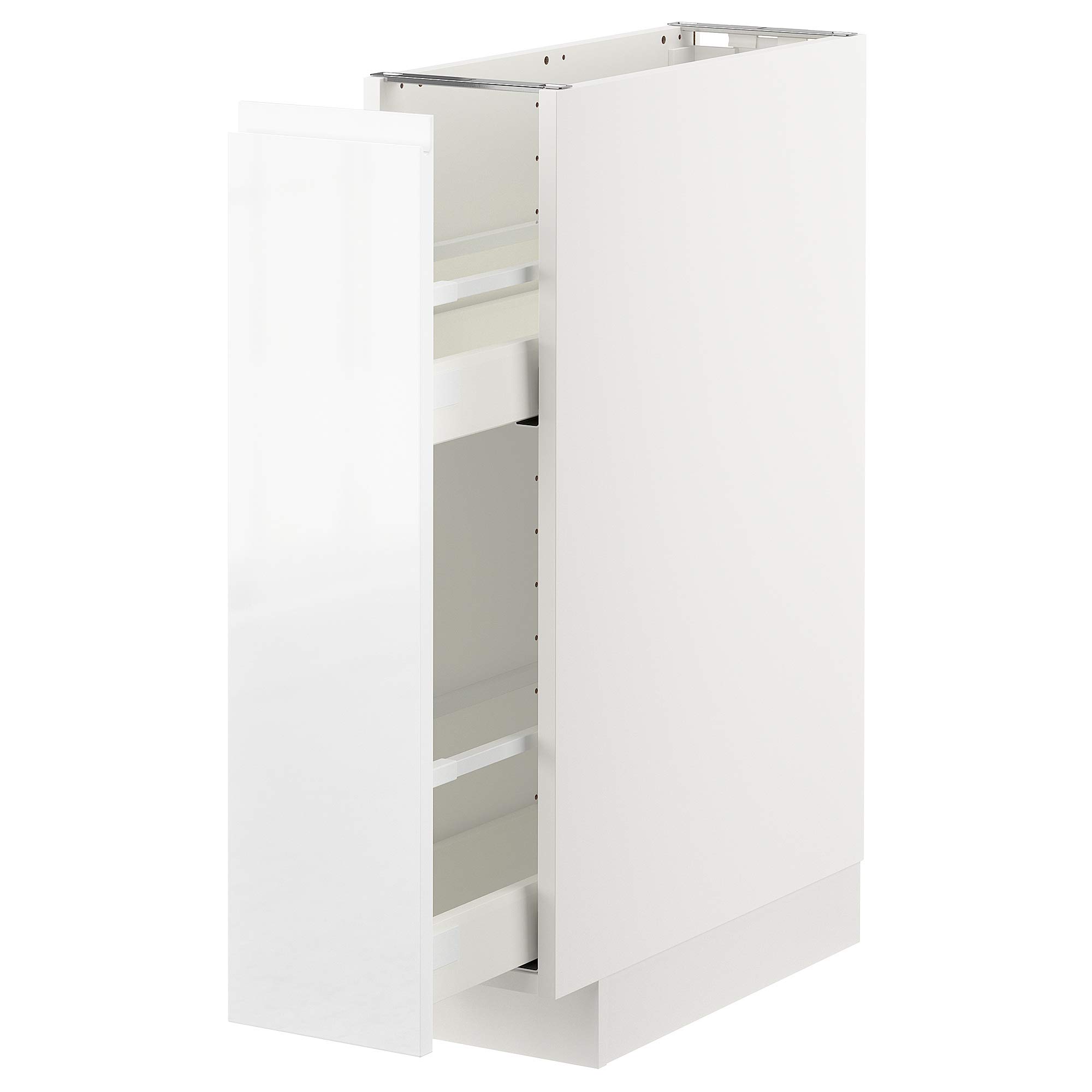 Élément METOD coulissant blanc Voxtorp brillant 20 x 60 cm