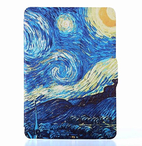 Capa para Kindle Paperwhite - Estampada - Fecho magnético (Luzes)