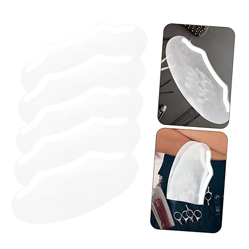 Miniatura 8 de minkissy 50 protectores de ojos transparentes para corte de cabello, cómodo protector de maquillaje para uso en salones, cobertura de cabello