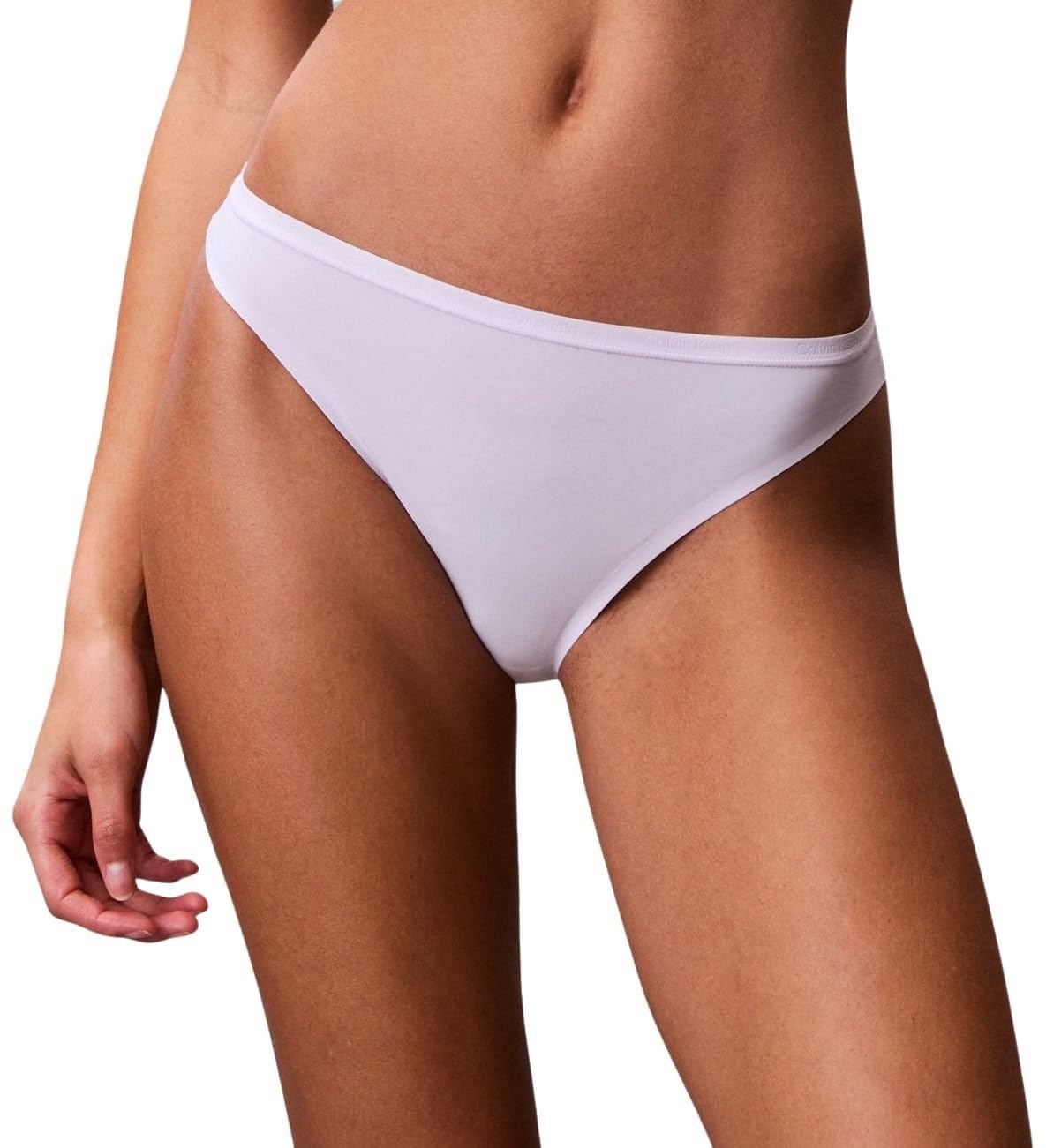 Calvin Klein Women BIKINI PURPLE (Frosty Lilac) L