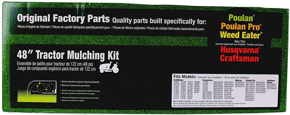 Husqvarna MK48 Mulch Kit with Blades, 48-Inch
