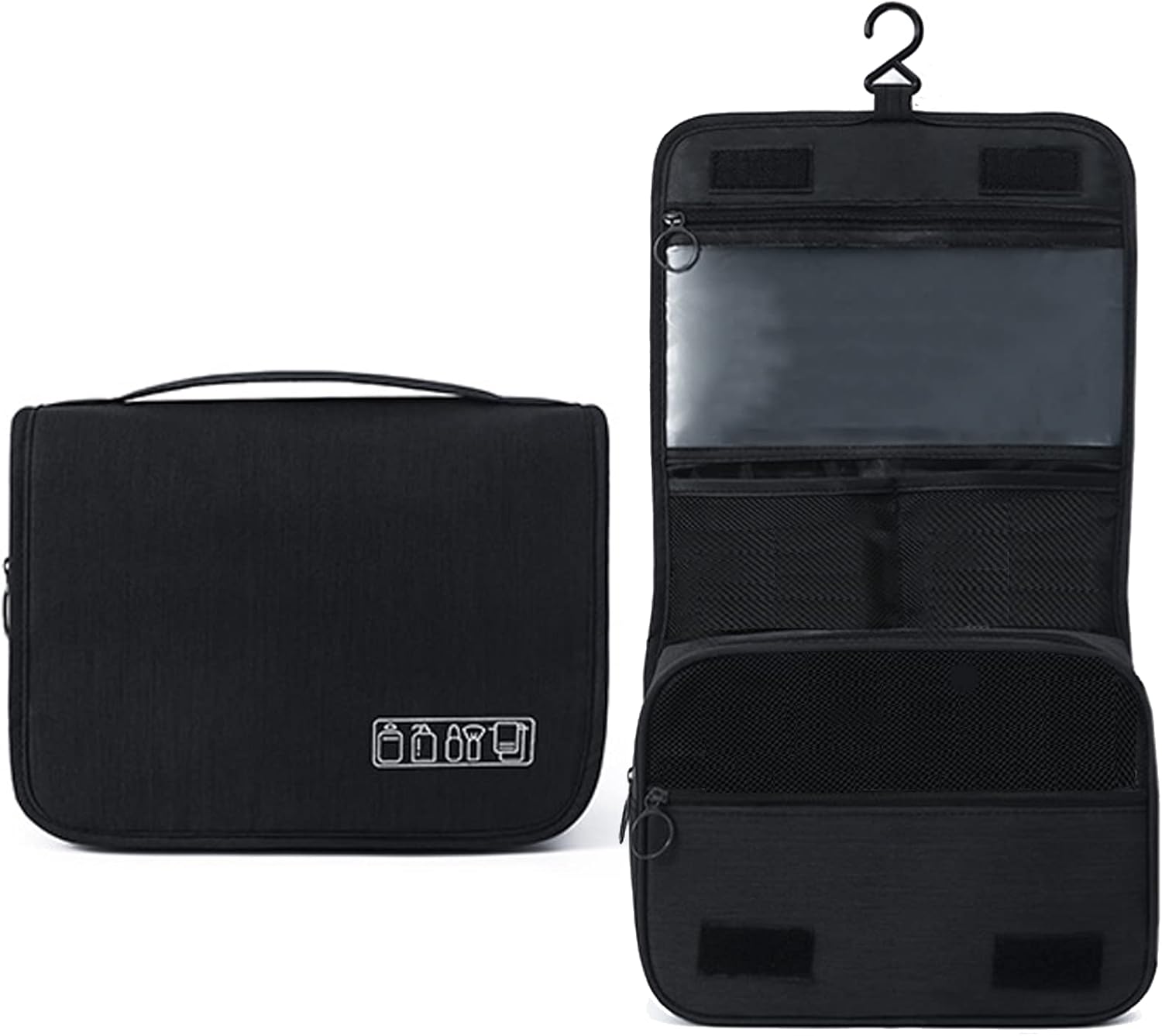 Lsinsin Kulturbeutel Zum Aufhängen - Wasserdichte Waschtasche Für Reisen