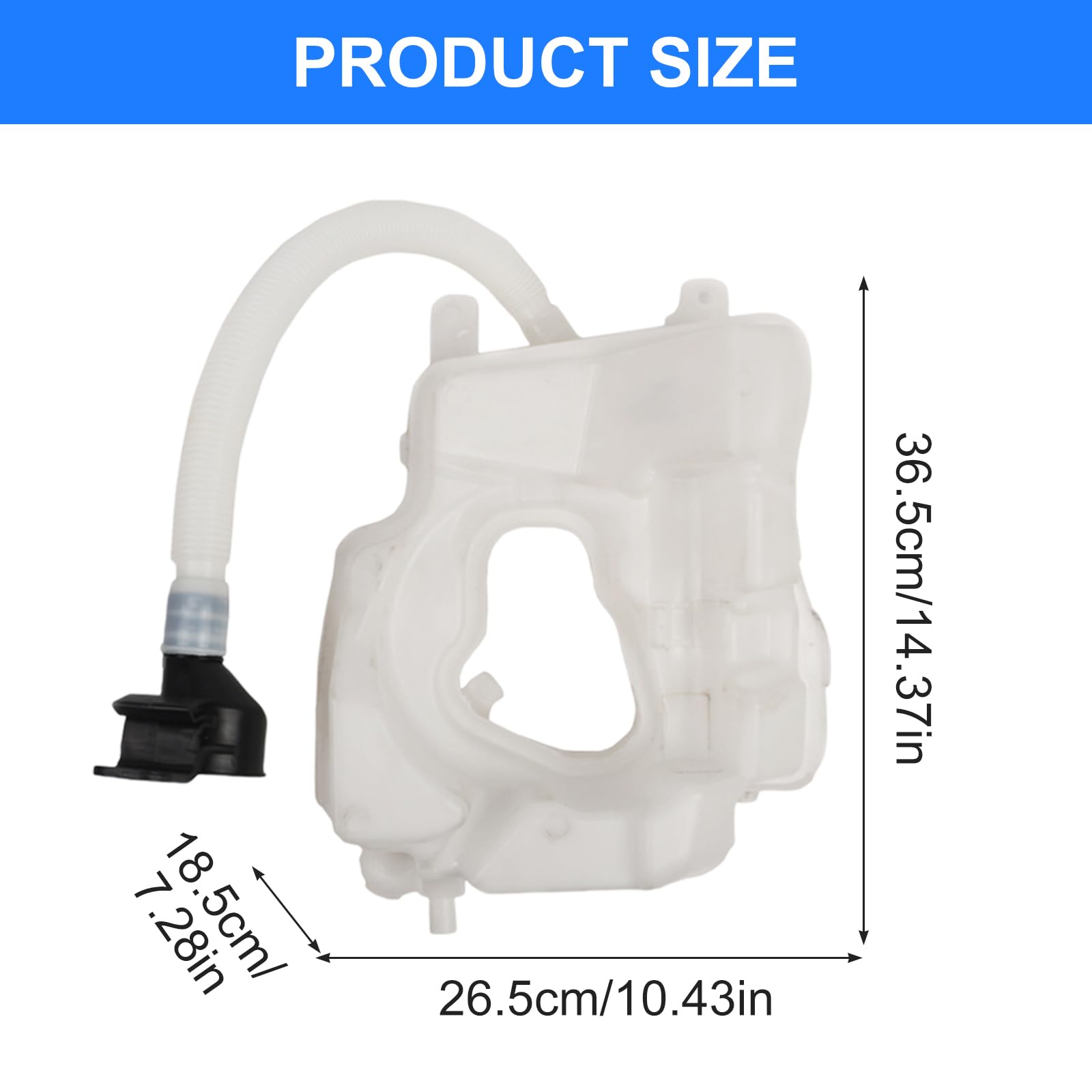 Filtro de depósito de limpiaparabrisas de alto caudal, filtro de tanque de líquido, repuesto para parabrisas R60 61669800910
