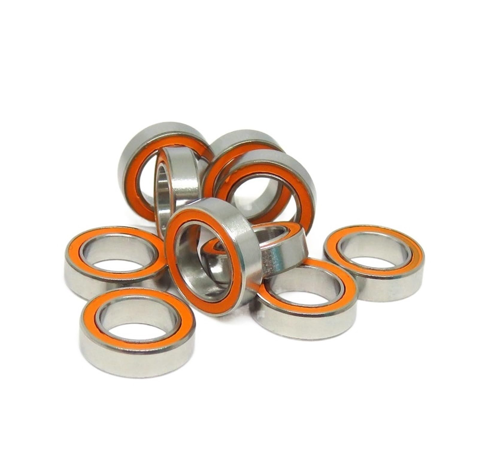 IEUMJNAT Bimetal Seal Shield Micro deep Groove Bearing 10pcs SMR115C-2OS 5x10x4mm Ceramic Bearings Ball