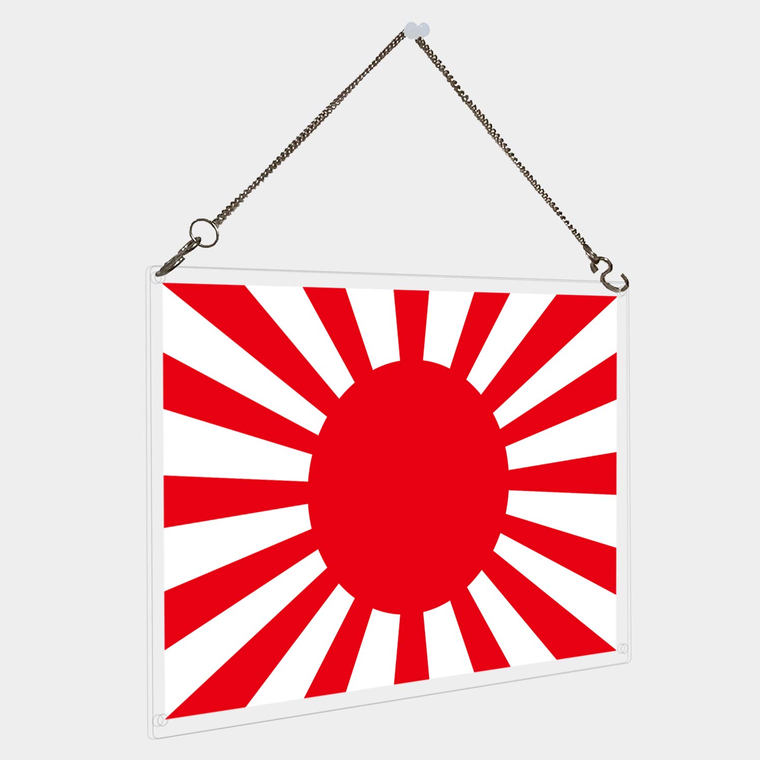 Amazon.co.jp: CuVery アクリル プレート 写真 旭日旗 自衛隊