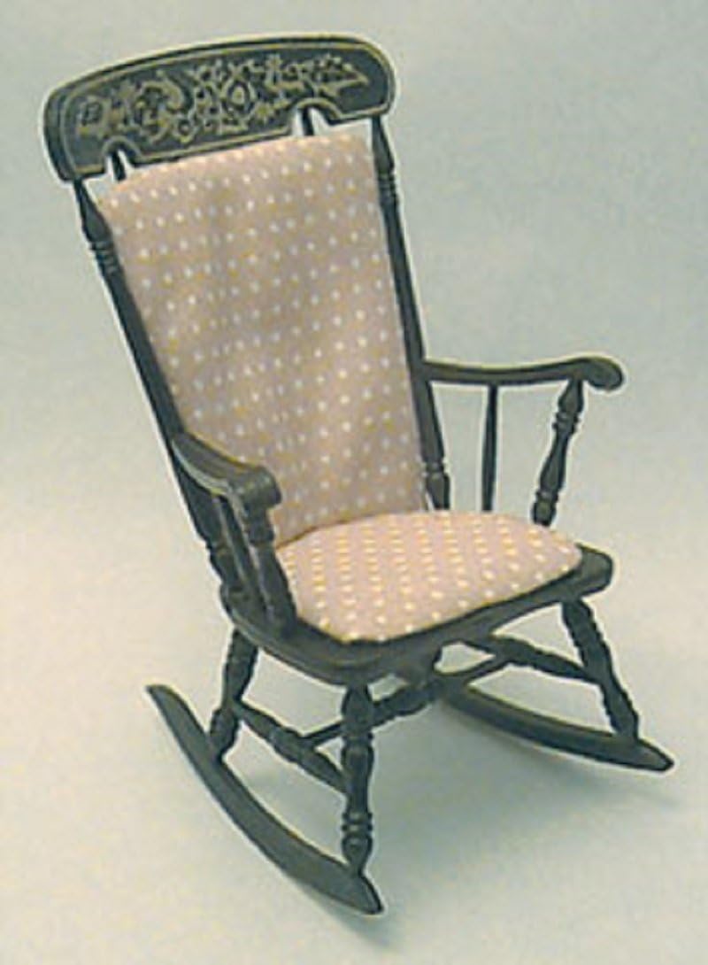 Chrysnbon MiniaturesDollhouse Arrowback Rocker Mini-kit