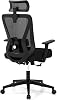 Giantex Ergonomic Mesh Office Chair, Height Adjustable Swivel Task Chair with Reclining Backrest, Adjustable Lumbar Support, Headrest & Armrests, Mesh PC Computer Desk Chair, Executive Chair, Black