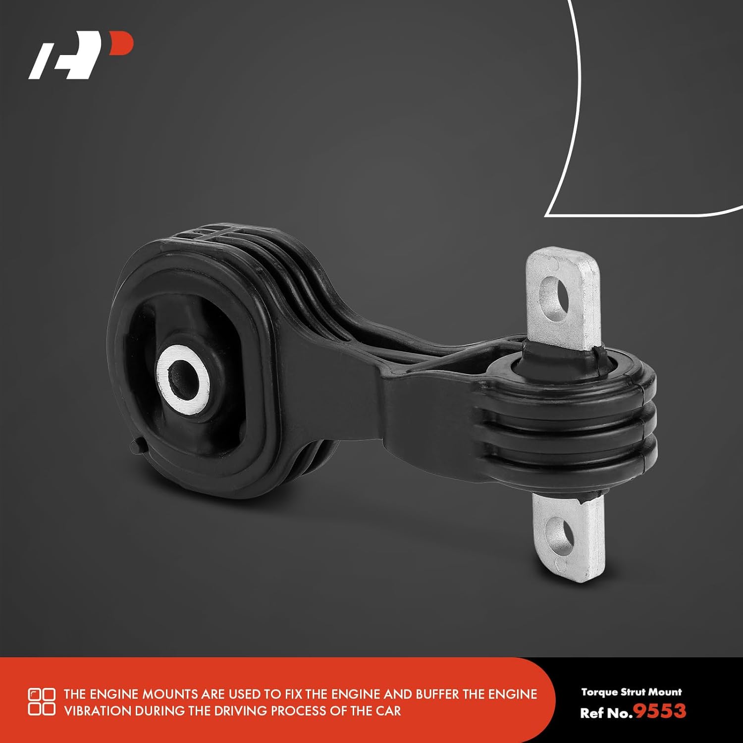 A-Premium 2PCS Engine Motor Mount and Torque Strut Mount Set Compatible with Honda Civic 2006 2007 2008 2009 2010 L4 1.3L, Replace# 50890SNCA91