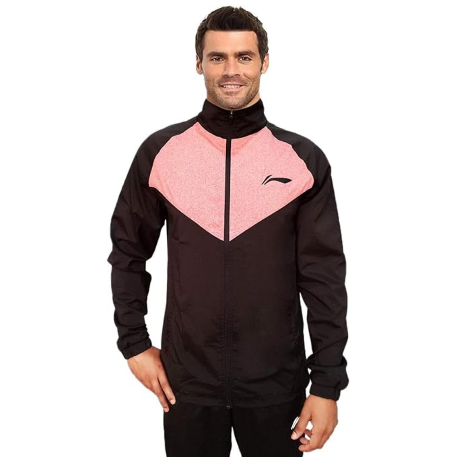 Active Sports Jacket for all ages, Black/Red - Junior 2XS (160)-image-20
