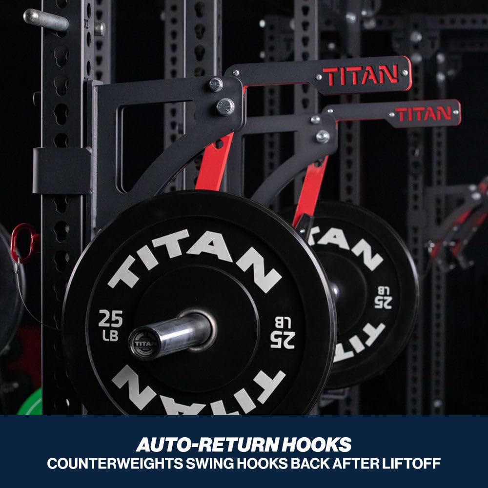 Amazon.co.jp: Titan Fitness 調節可能なモノリフトアタッチメント