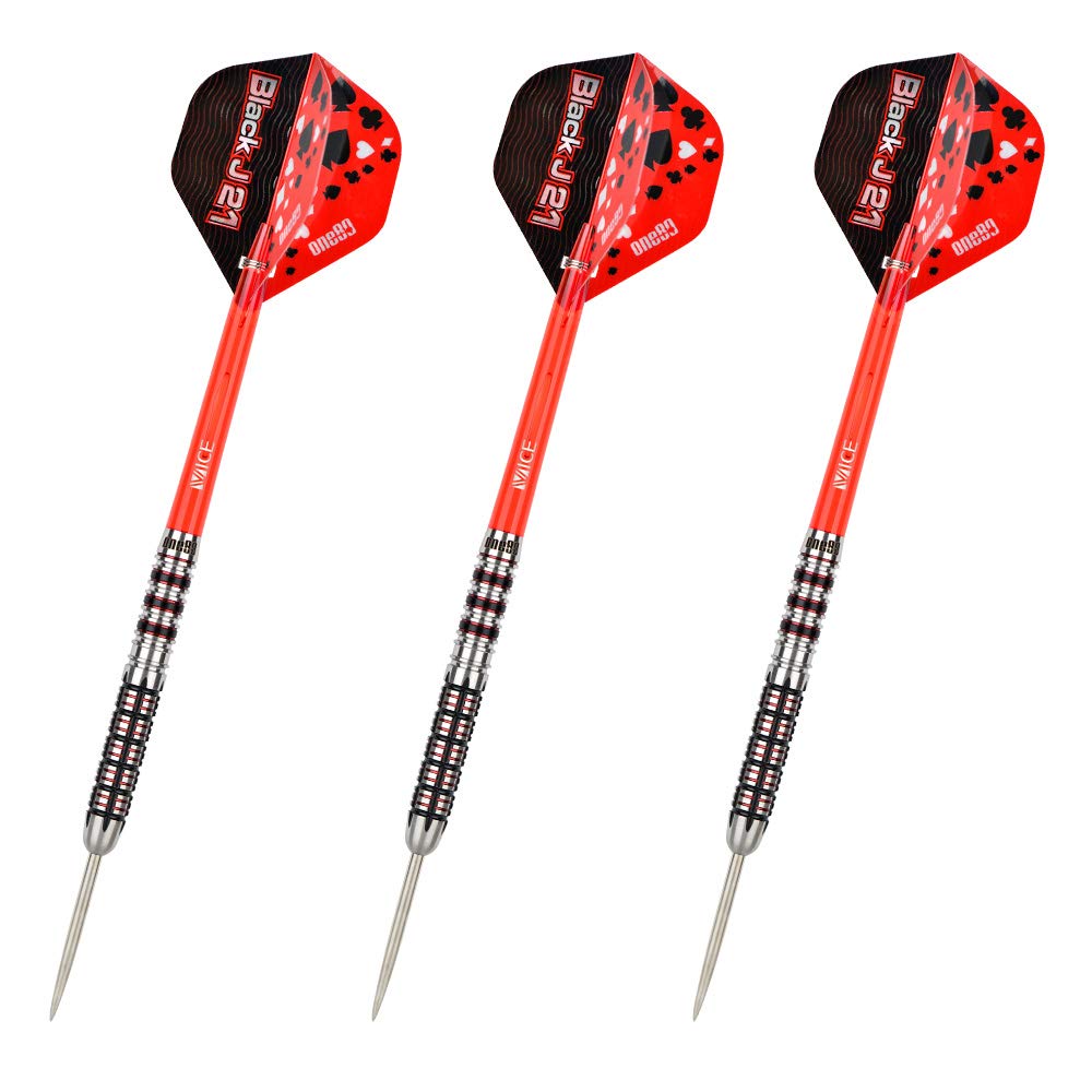 Amazon | One80 ワンエイティ BLACK J21 01 STEEL 21g ダーツ バレル