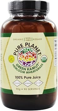 Pure Planet Organic Green Kamut Powder, 90 GR