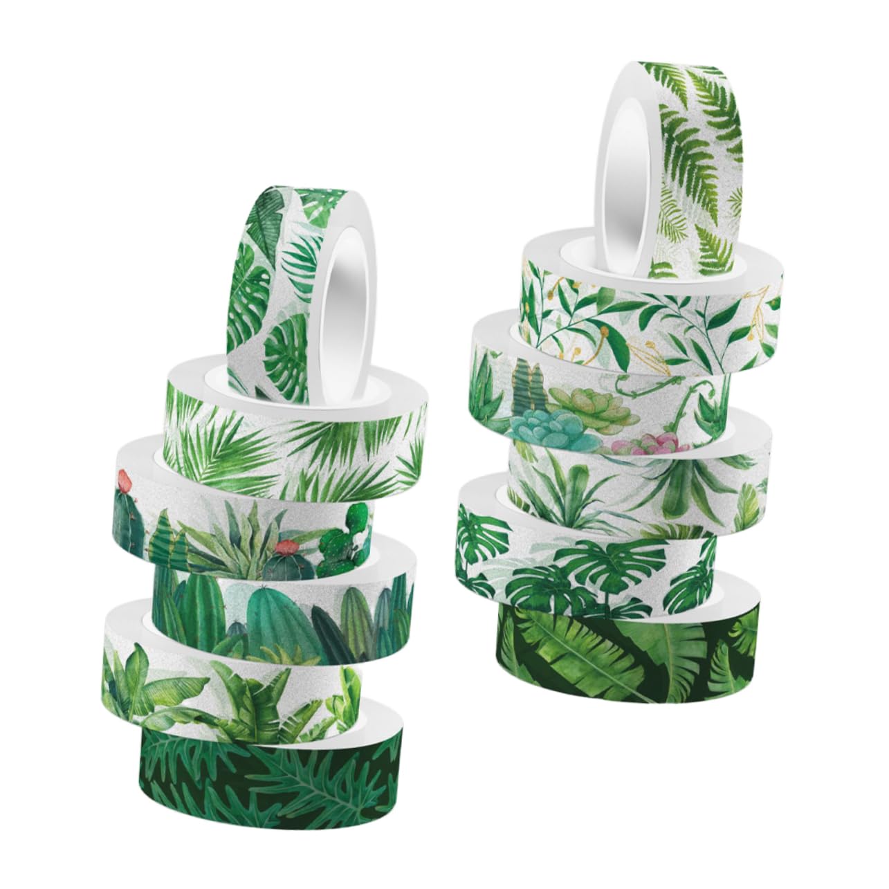 NUOBESTY 48rotoli Adesivo Washi Tape Decorativo Per Per Scrapbooking Pianificazione e Decorazioni Facile Strappare e Usare